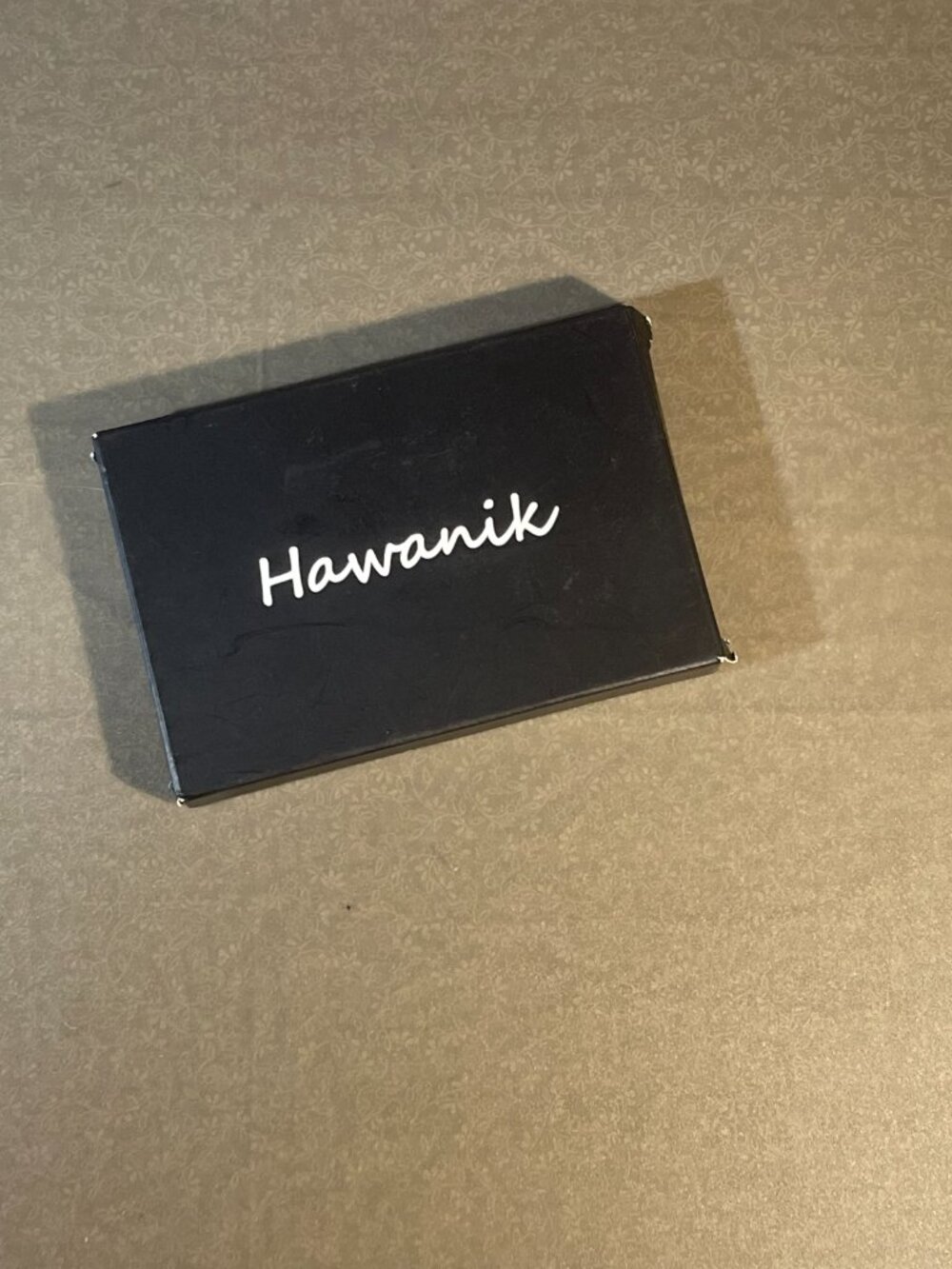 Hawanik Slim Minimalist Front Pocket AirTag Holder Black (1908)